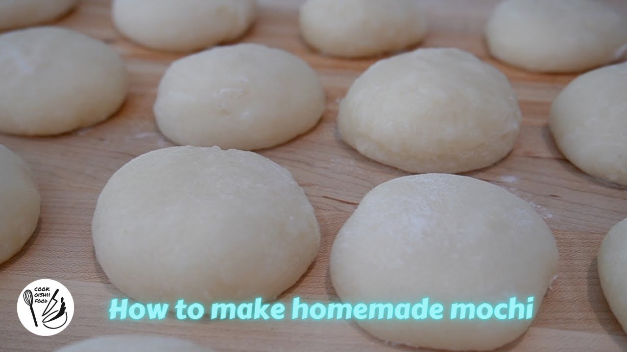 How to make homemade mochi