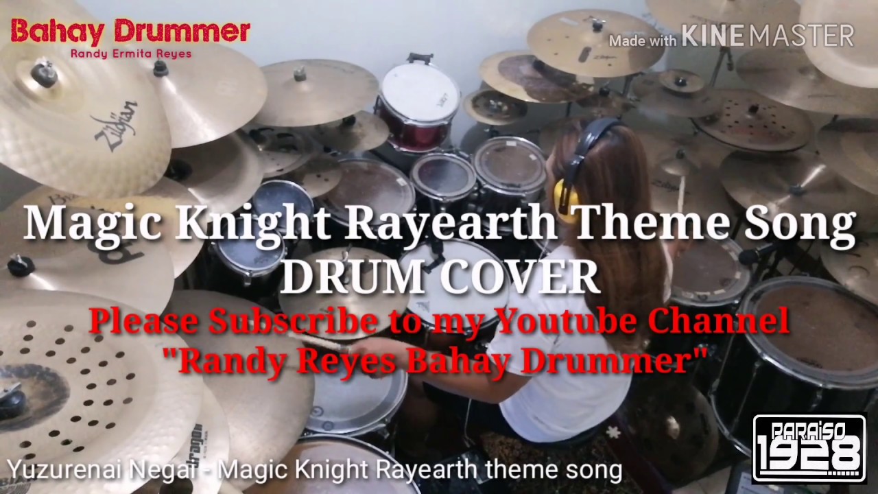 Magic Knight Rayearth Theme song Drum Cover