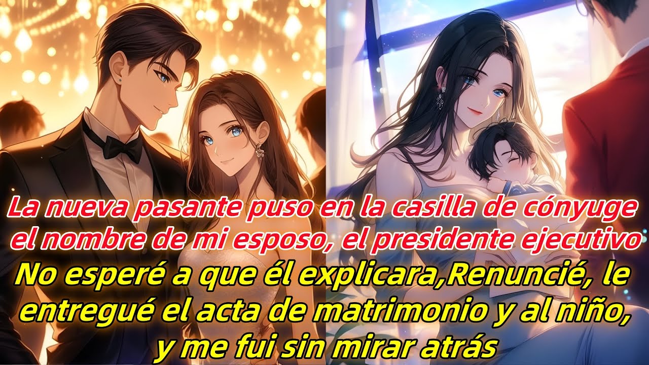 La pasante puso el nombre de mi esposo,en la casilla de cónyuge.Sin esperar su explicación, me fui.
