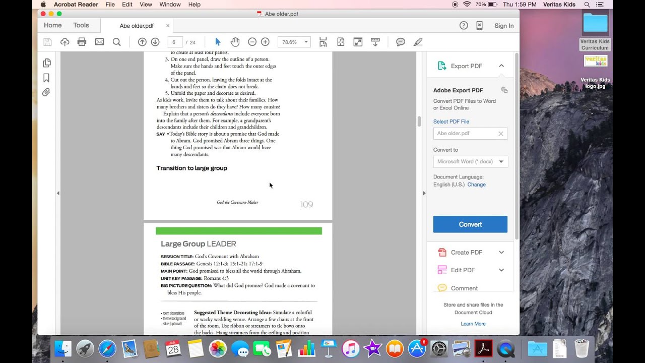 How To Use The Curriculum