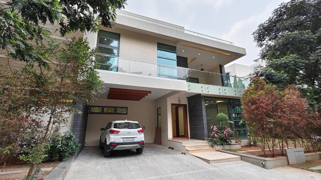 530 SQ YARD GATED FURNISHED 4 BHK TRIPLEX VILLA FOR SALE KOKAPET HYDERABAD ELIP PROPERTY 