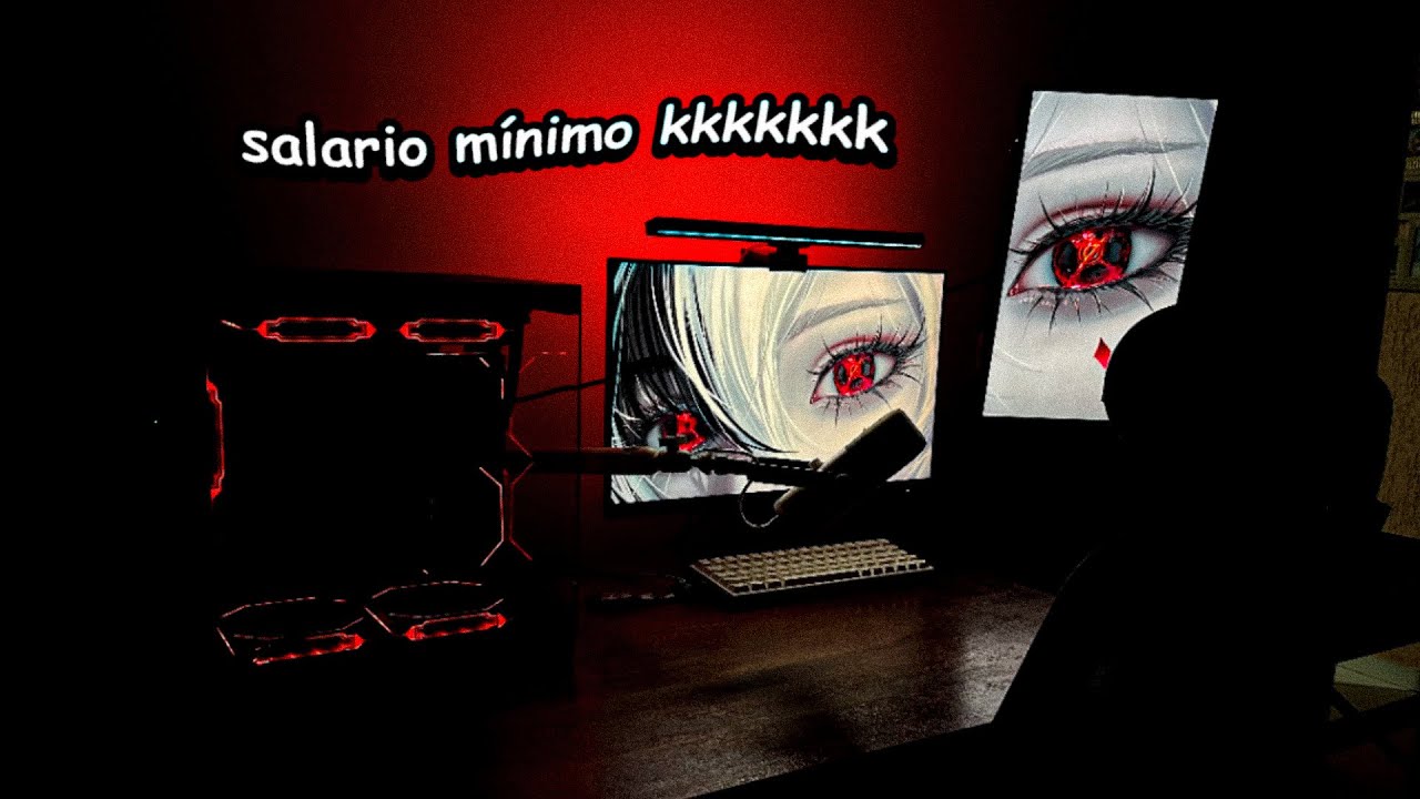 Meu Primeiro PC/SETUP GAMER de 2026 sendo CLT (sonho realizado)