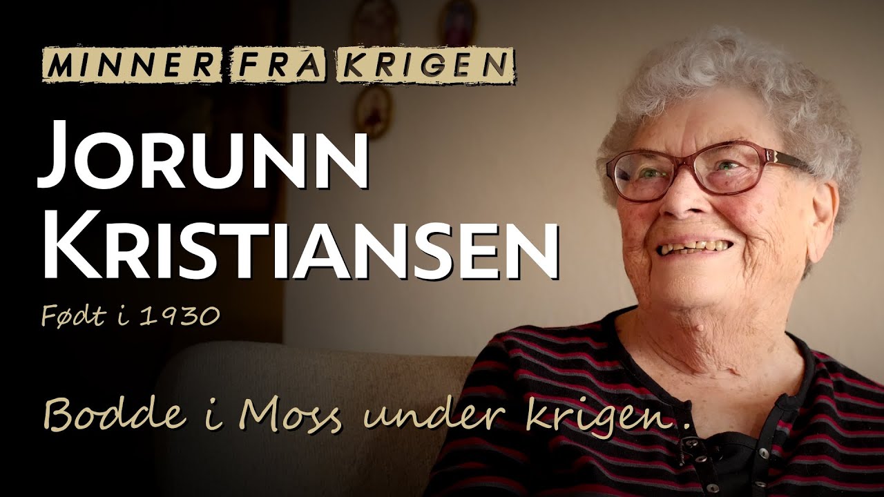 Minner fra krigen: Jorunn Kristiansen gjemte seg i skogen 9. april 1940