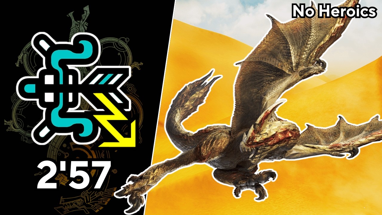 Seregios - Bow Solo 2'57 (No Heroics) | Monster Hunter Wilds