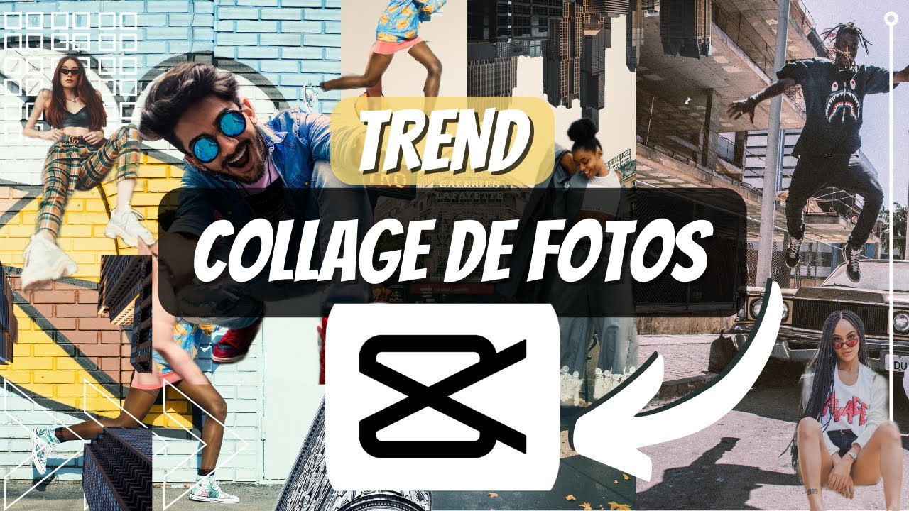 TREND COLLAGE DE FOTOS | VIDEO CON RECORTE DE FOTOS | TUTORIAL: CAPCUT  🤩📲