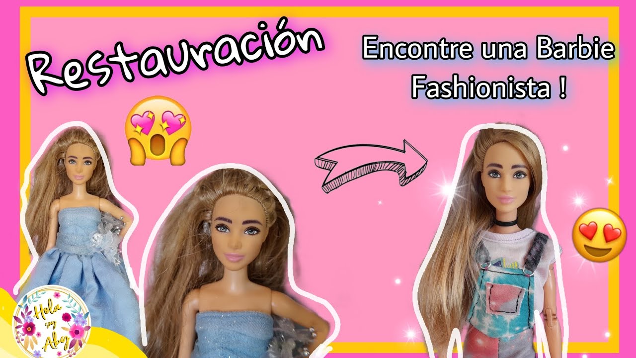 Vamos a arreglar una barbie del tianguis ✨ / Restauración de muñecas