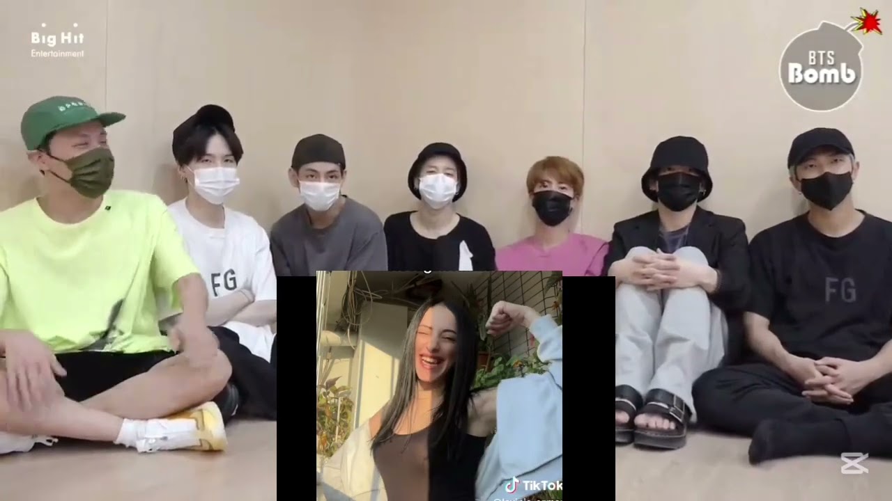 Bts reaction tiktok 👏💘