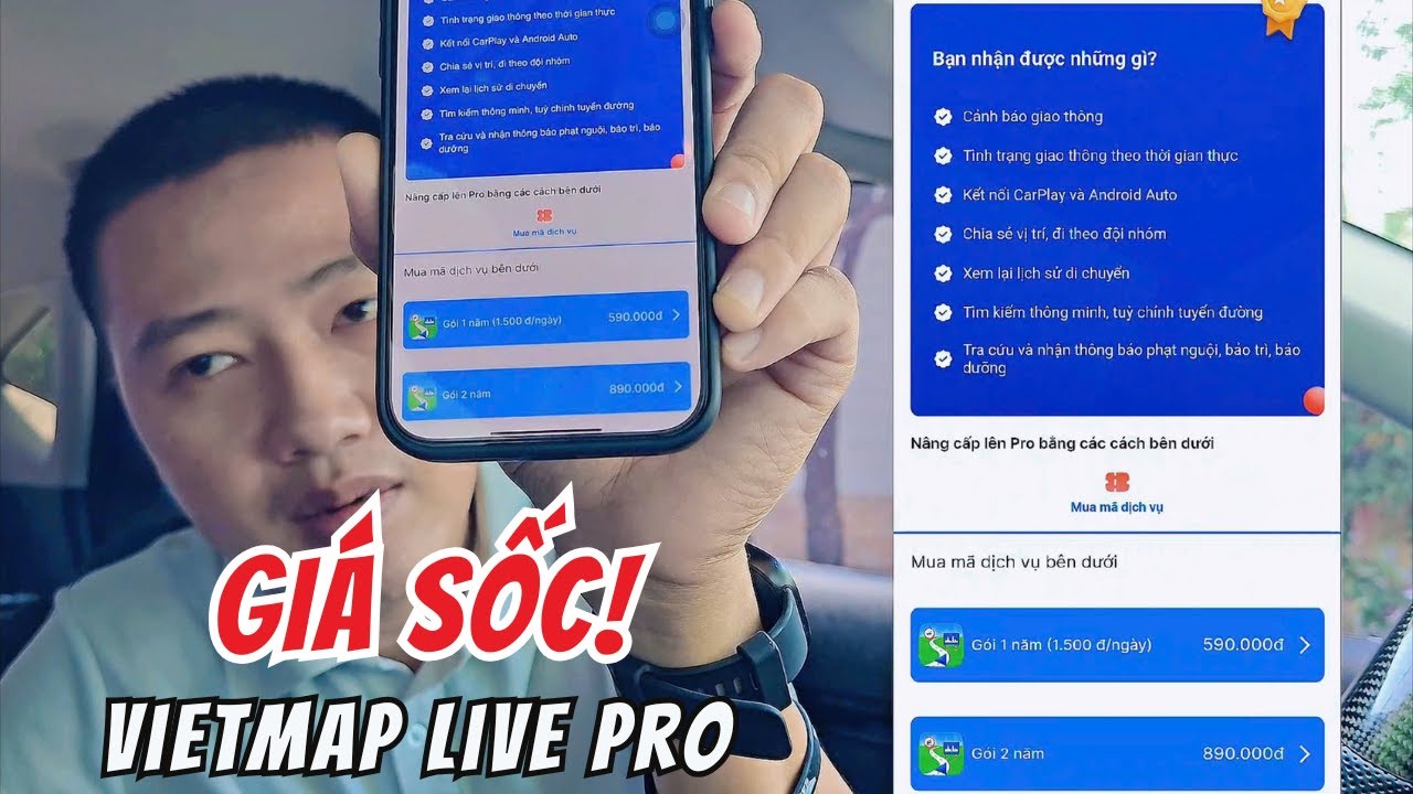 Hỏi Đáp Vietmap Live Pro Dùng Được Bao Nhiêu Thiết Bị