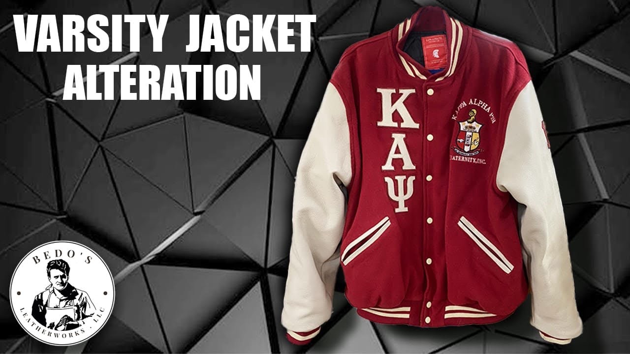 How to make varsity jacket even cooler by replacing the sleeves. #336