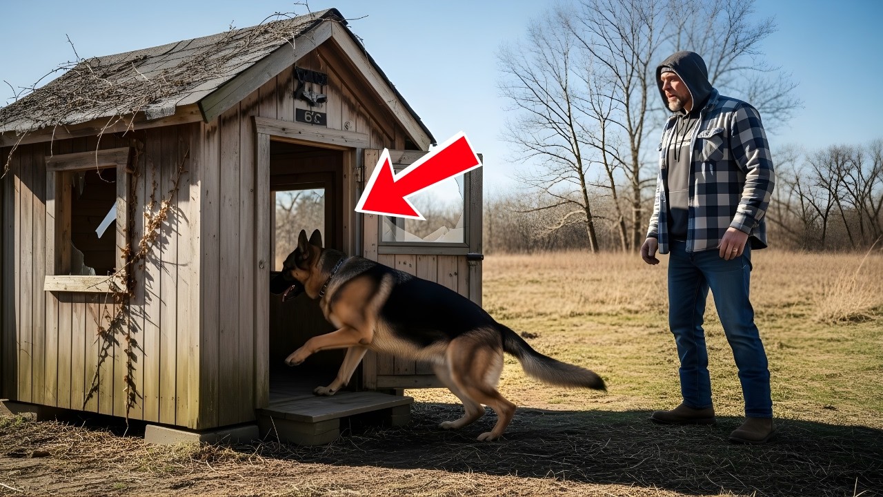 No One Believed It When the Veteran Bought a $3 Mini Home — Until His German Shepherd Discovered It