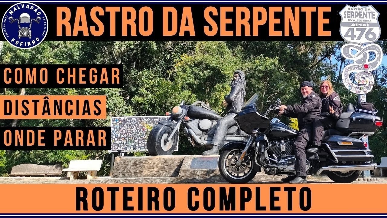 RASTRO DA SERPENTE: Roteiro Completo e mais de 1200 curvas.  Como chegar, distâncias e onde parar