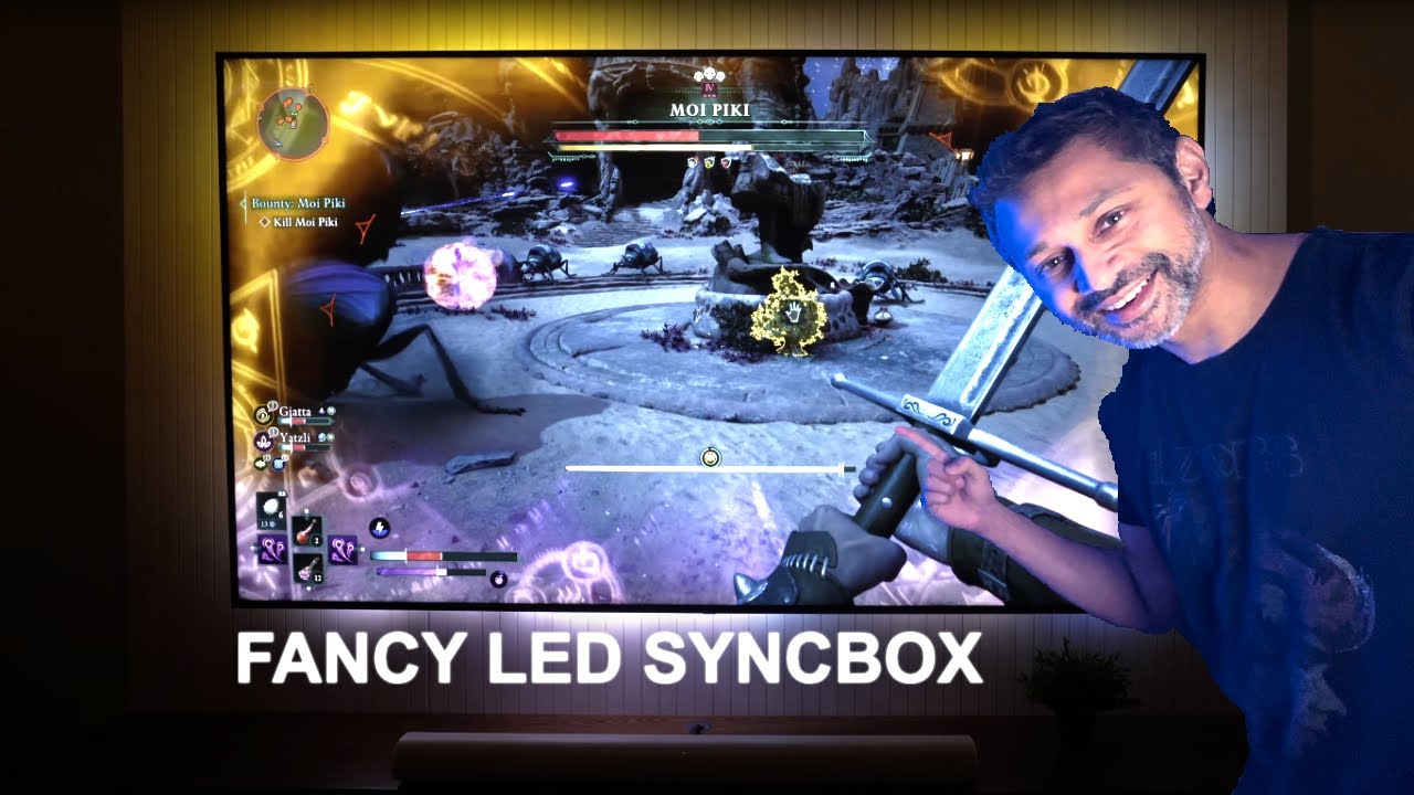 The coolest tv led back light | FancyLED HDMI 2.1 led syncbox review