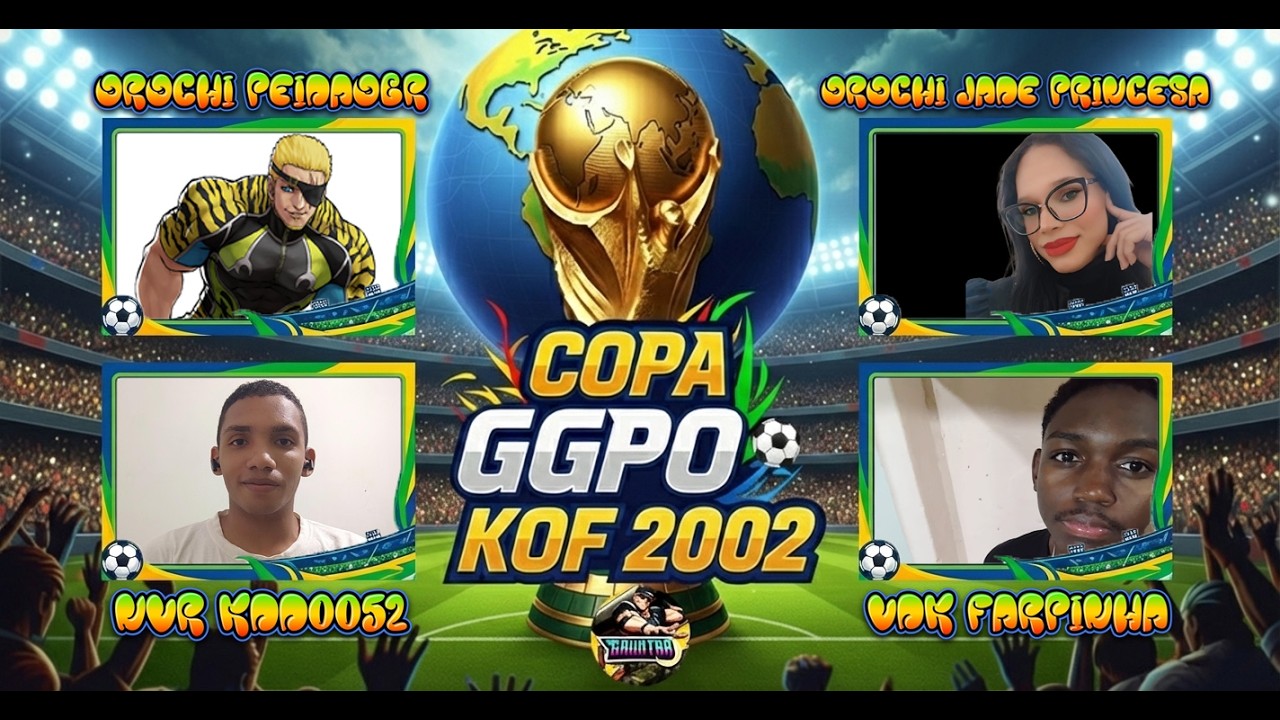 COPA GGPO OROCHI PEIDÃOBR VS NVR KDD0052 / OROCHI JADE VS VDK FARPINHA│FT15│ #ggpo #copa