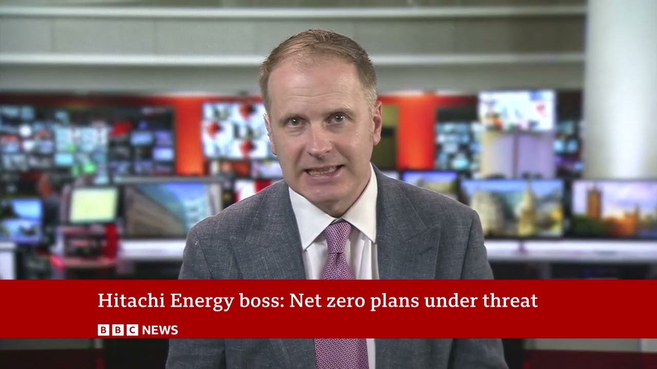 Интервью BBC с главой Hitachi Energy.