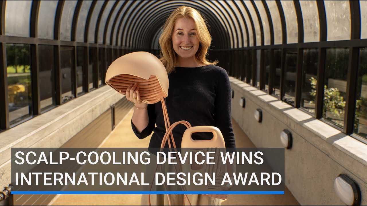 Scalp-cooling device wins international design award