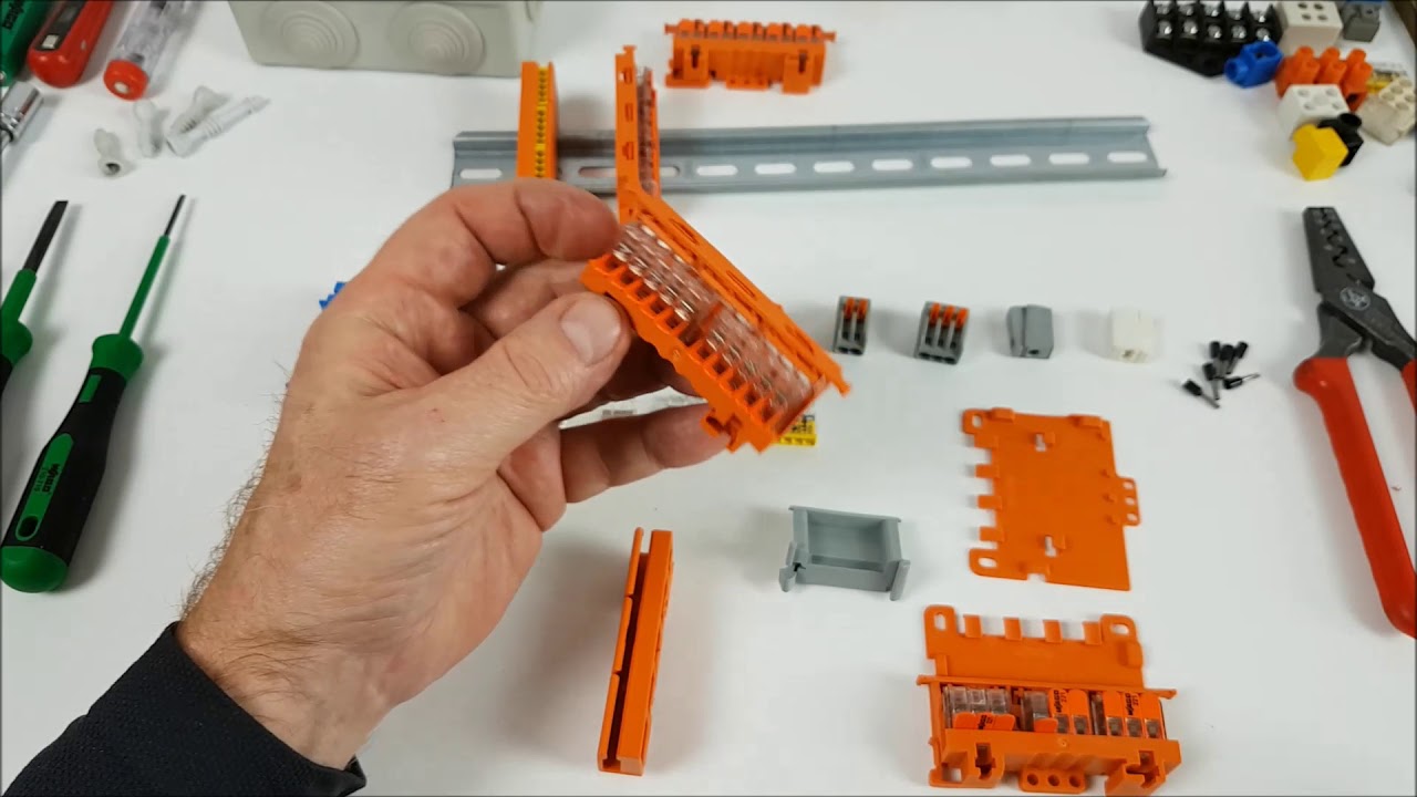 Wago 221 + adapter montażowy
