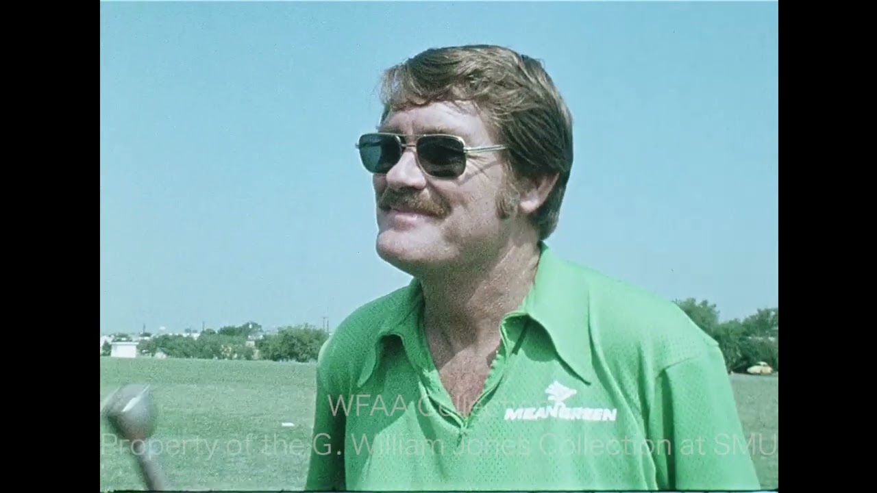 Hayden Fry And The UNT Mean Green Football Training Camp - August 1974