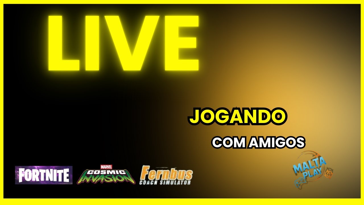LIVE FORTINITE, HEAVY CARGO, FERNBUS COM JOGANDO AMIGOS