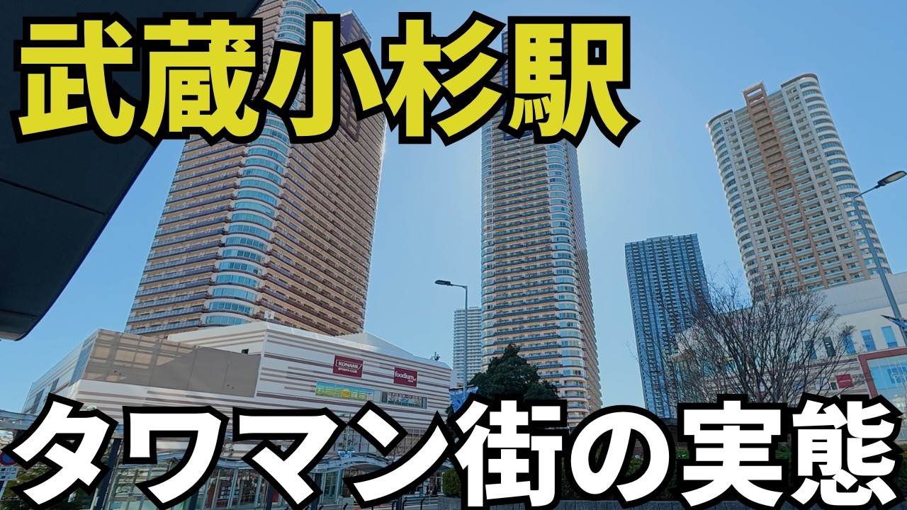 川崎の“タワマン街”武蔵小杉を歩いたら異世界だった！