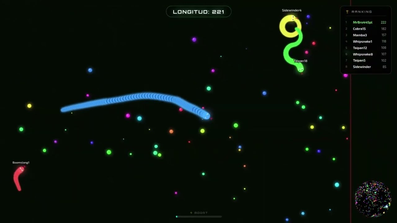 Copia de Slither.io hecha por una IA