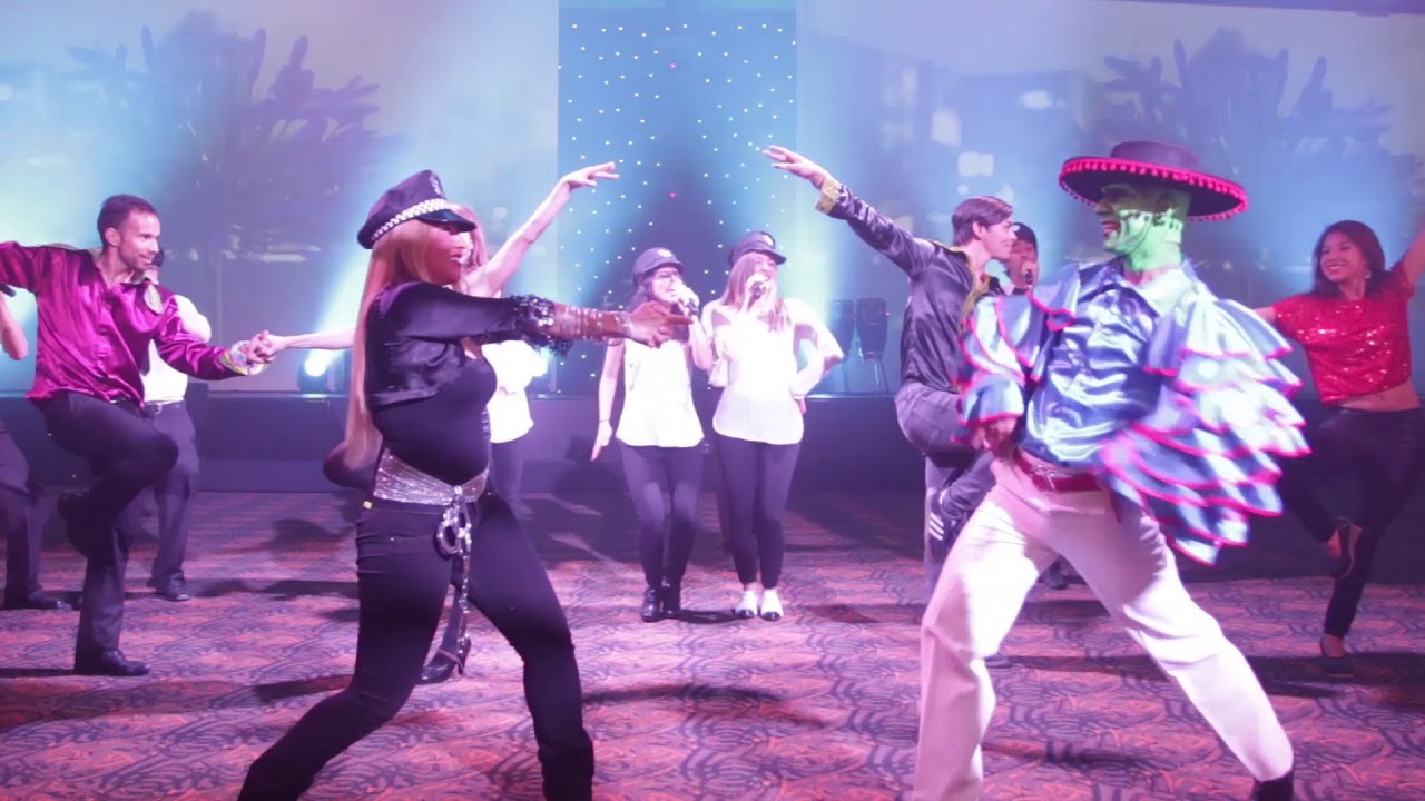 309 - The Mask - La Máscara - By Radio Swing & QuieroMusicos - Coreografía - Maquillaje - Isagenix