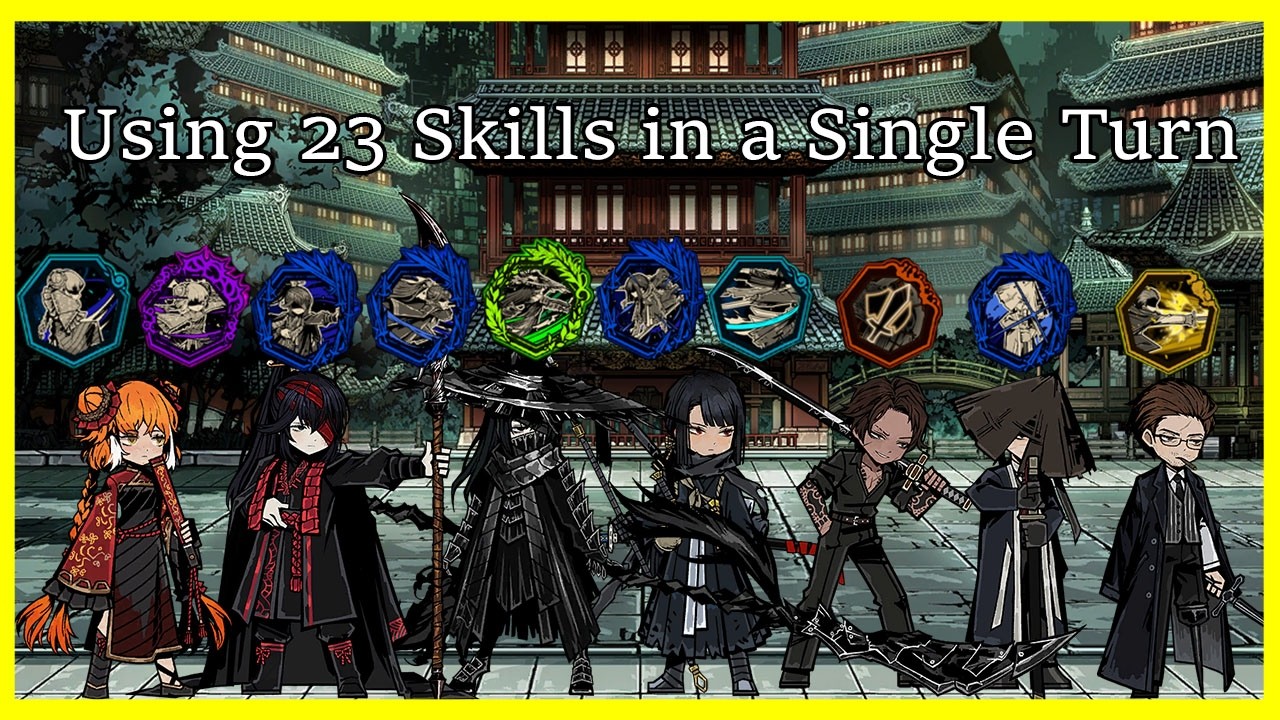Using 23 Skills in a Single Turn - (Limbus Company)
