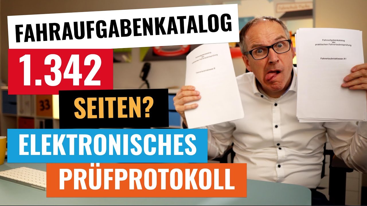 Der Fahraufgabenkatalog zur Führerscheinprüfung alle Klassen kostenlos verfügbar!