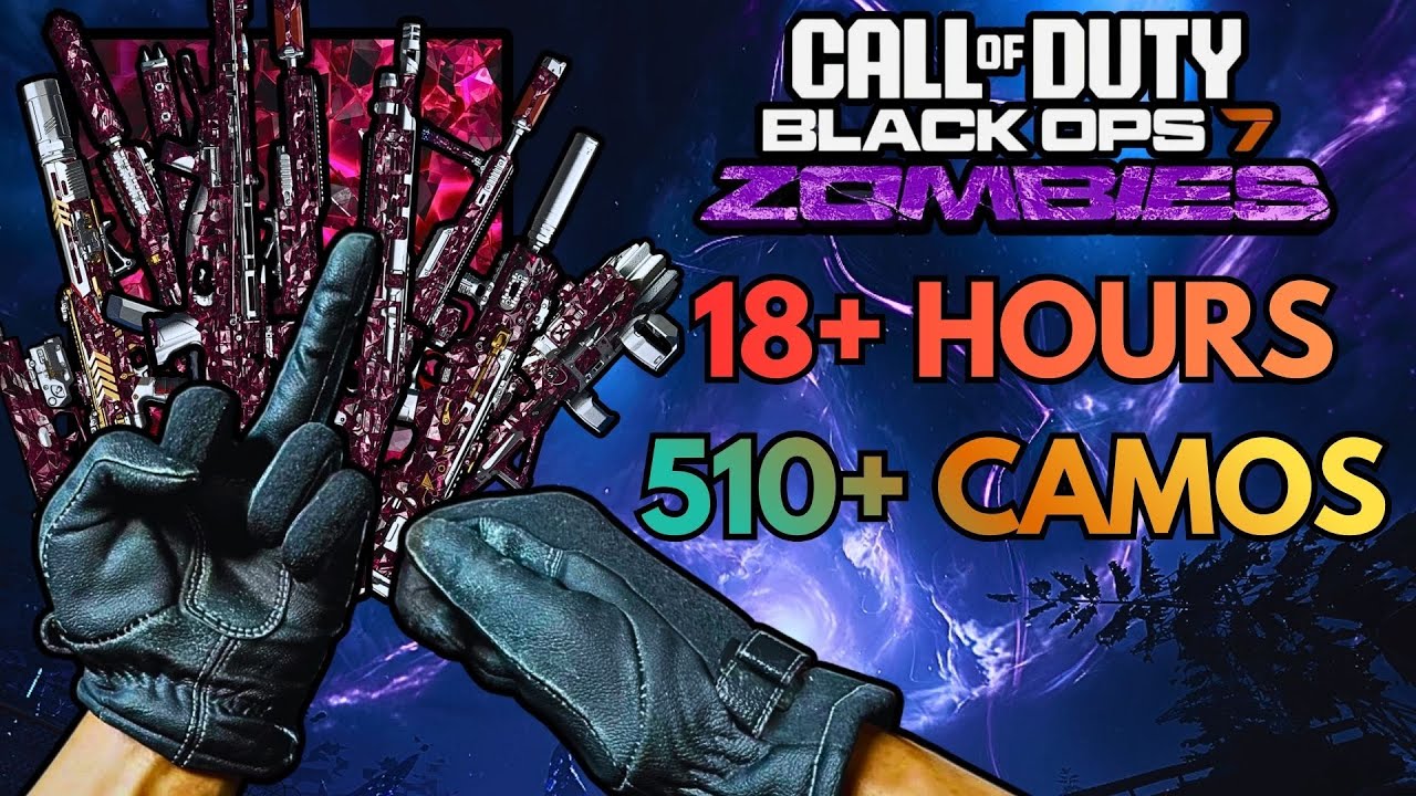 I'm tired of Black Ops 7... So I unlocked every single weapon camo