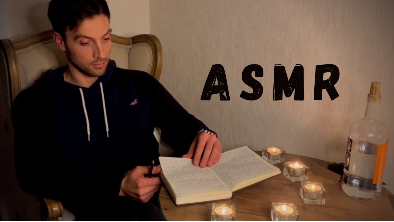 ASMR Diary #1 ✨ Je me confie 😴 | French male soft spoken