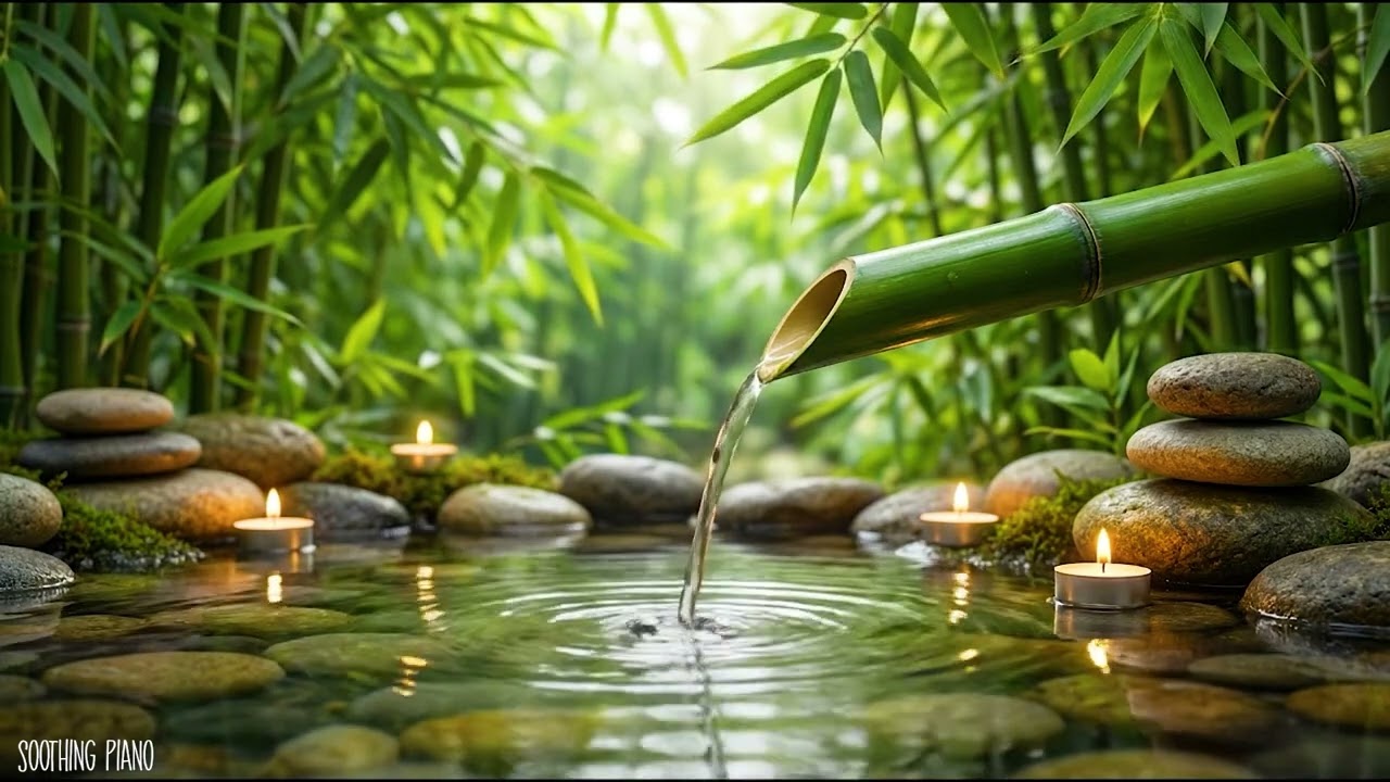 Relaxing Music Relieves Stress, Anxiety and Depression 🌿 Heals the Mind, Body and Soul - Deep Sleep