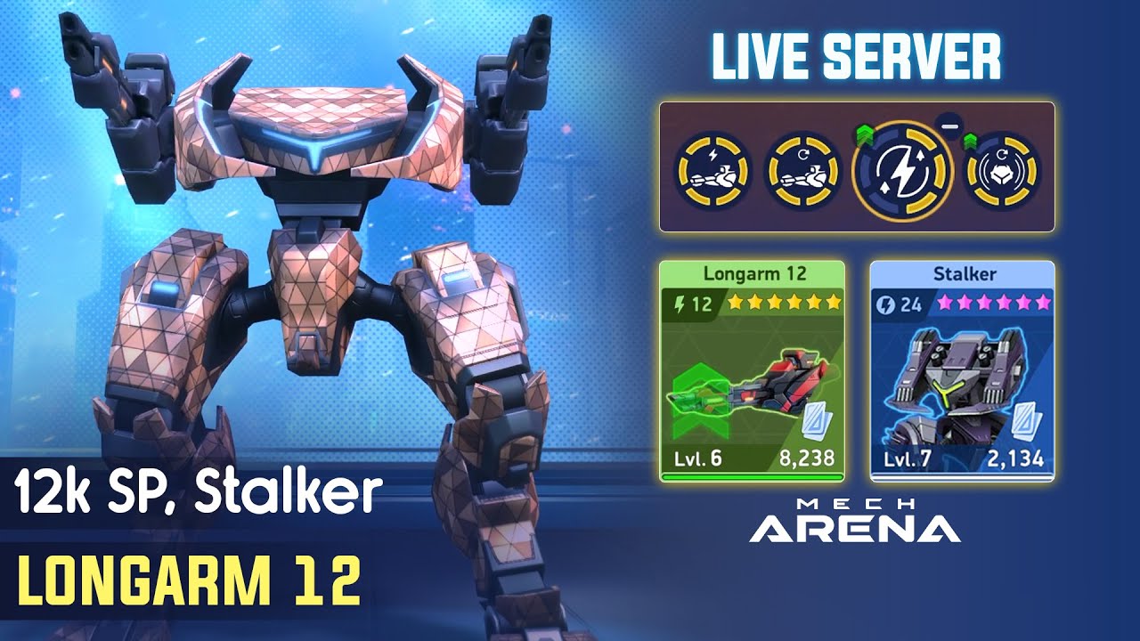 Кто знал? Stalker Longarm 12 все еще зверь на Mech Arena