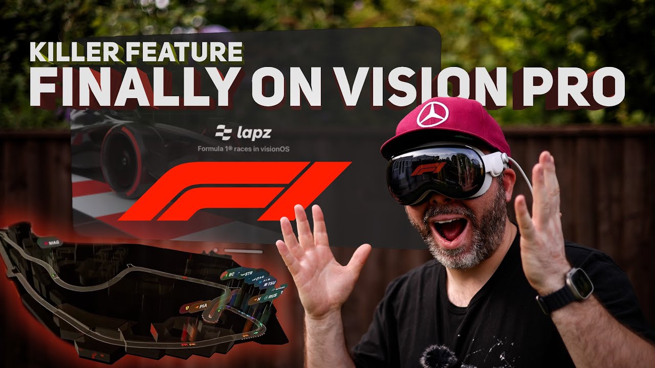 F1 НАКОНЕЦ-ТО на APPLE VISION PRO | Убойная функция