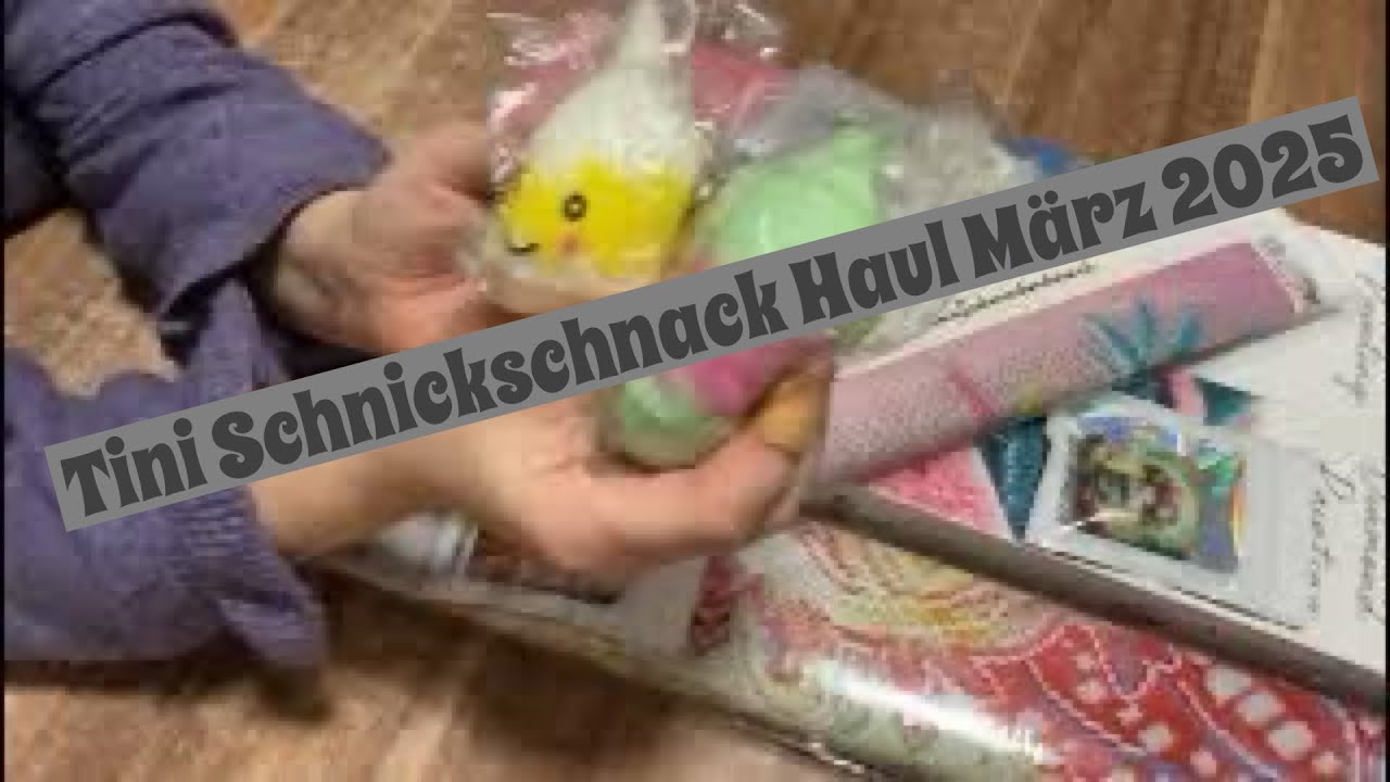 Tini Schnickschnack Haul März 2025 mit 2 Bildern des Tages u.a. #lenisveas_diamonds