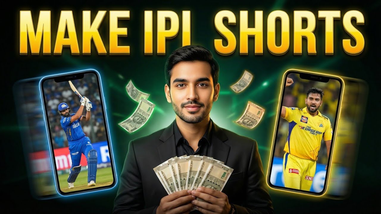 🏏 Make IPL Videos In 2026 🔥 IPL Shorts Video Kaise Banaye. 