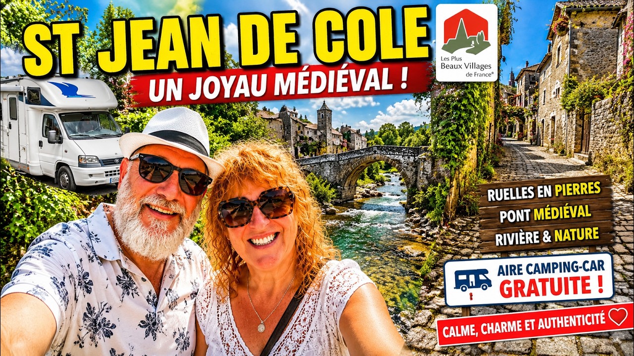 ST JEAN DE COLE PERIGORD !!!! : Les PLUS BEAUX villages de FRANCE #vanlife #campingcar #nomade