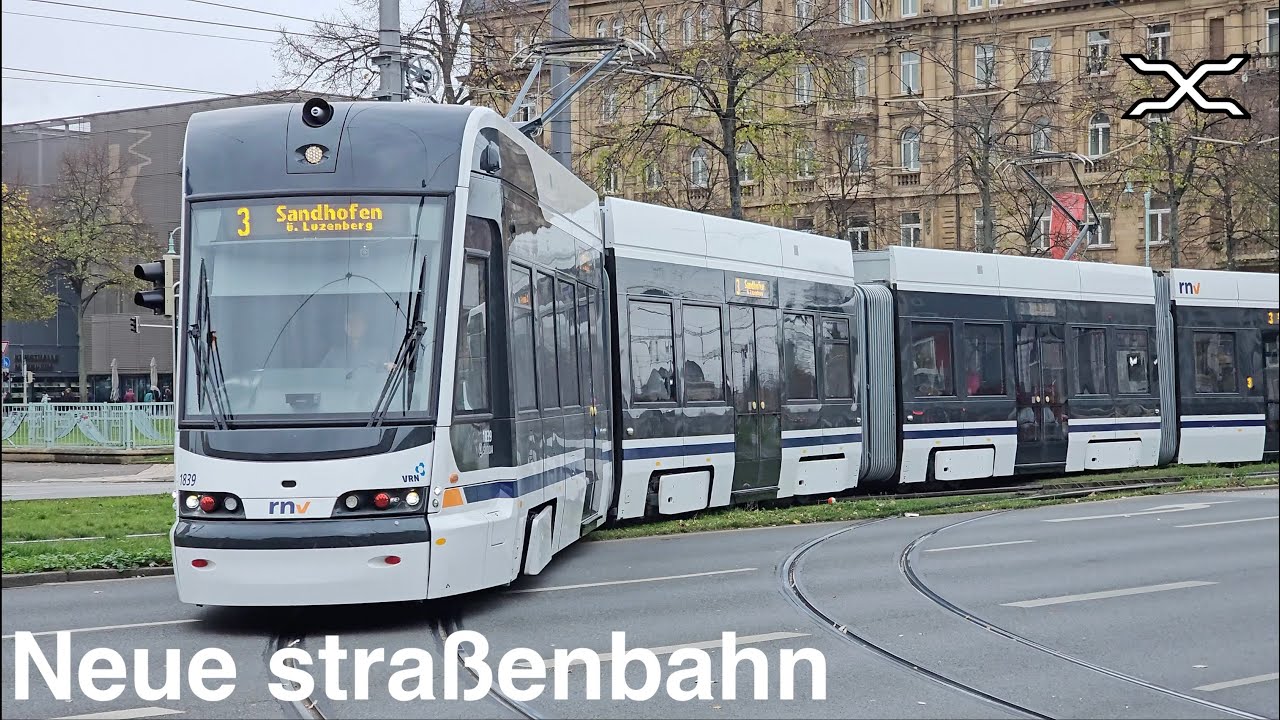 Neue straßenbahn Mannheim | Rhein-Neckar-Tram 2020 | | Škoda ForCity Smart | RNT 2020 |  Heidelberg