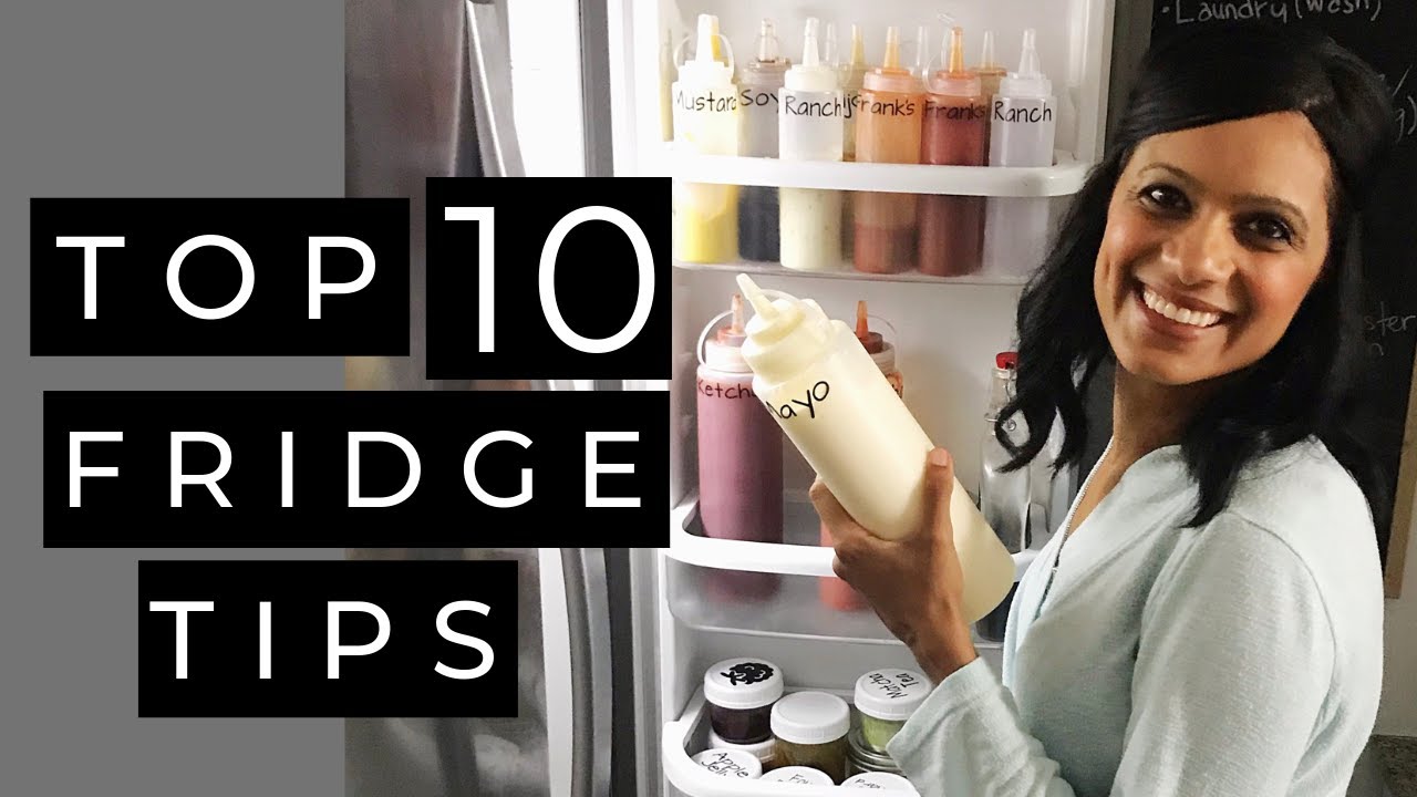 REFRIGERATOR ORGANIZATION TIPS | Clean and Organize Your Fridge Using These Easy Tips