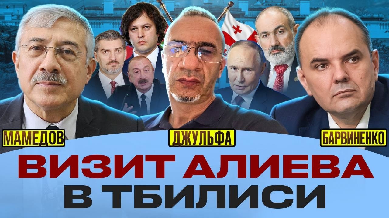 ВИЗИТ АЛИЕВА В ТБИЛИСИ | ШАХИН ДЖУЛЬФА, ЧИНГИЗ МАМЕДОВ