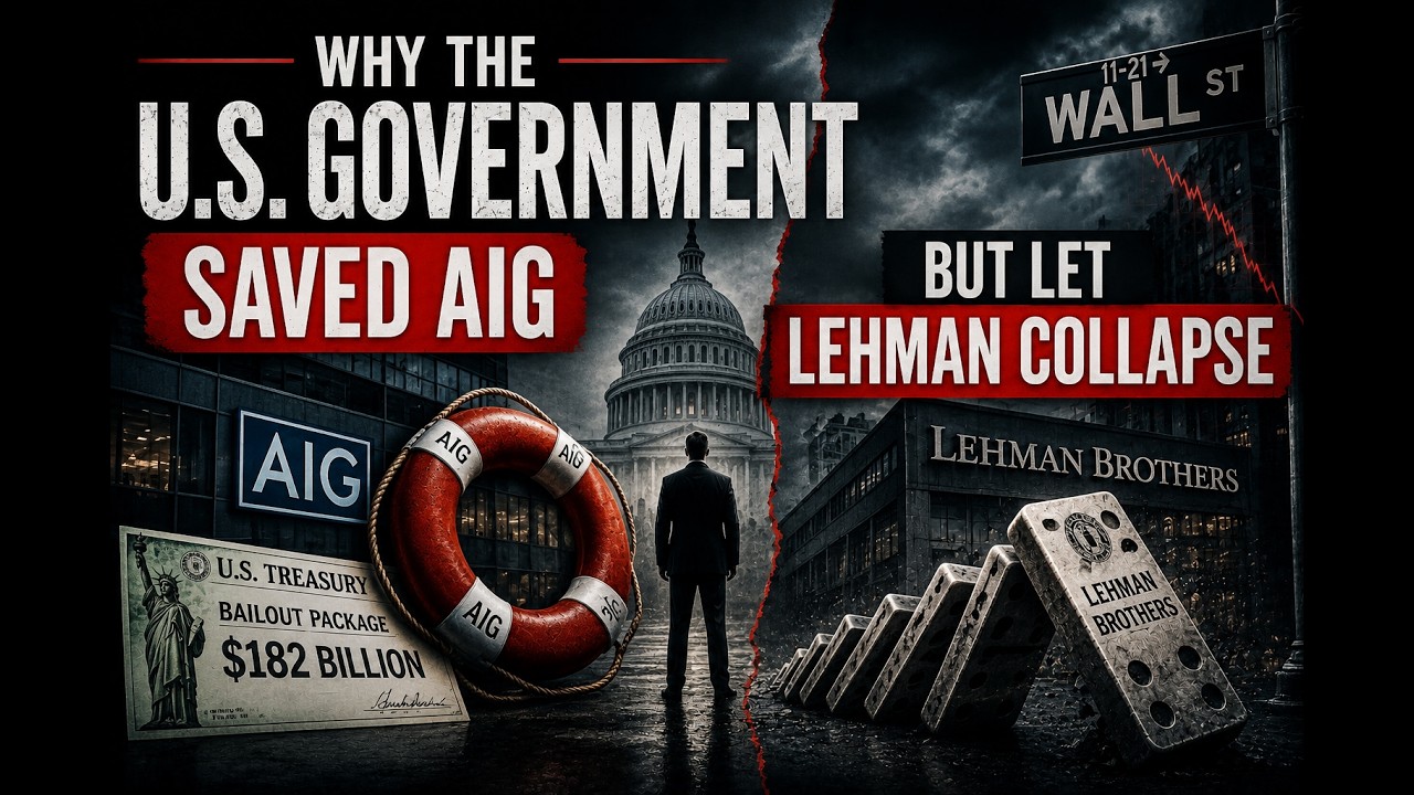Why the U.S. Government Saved AIG &mdash; But Let Lehman Collapse