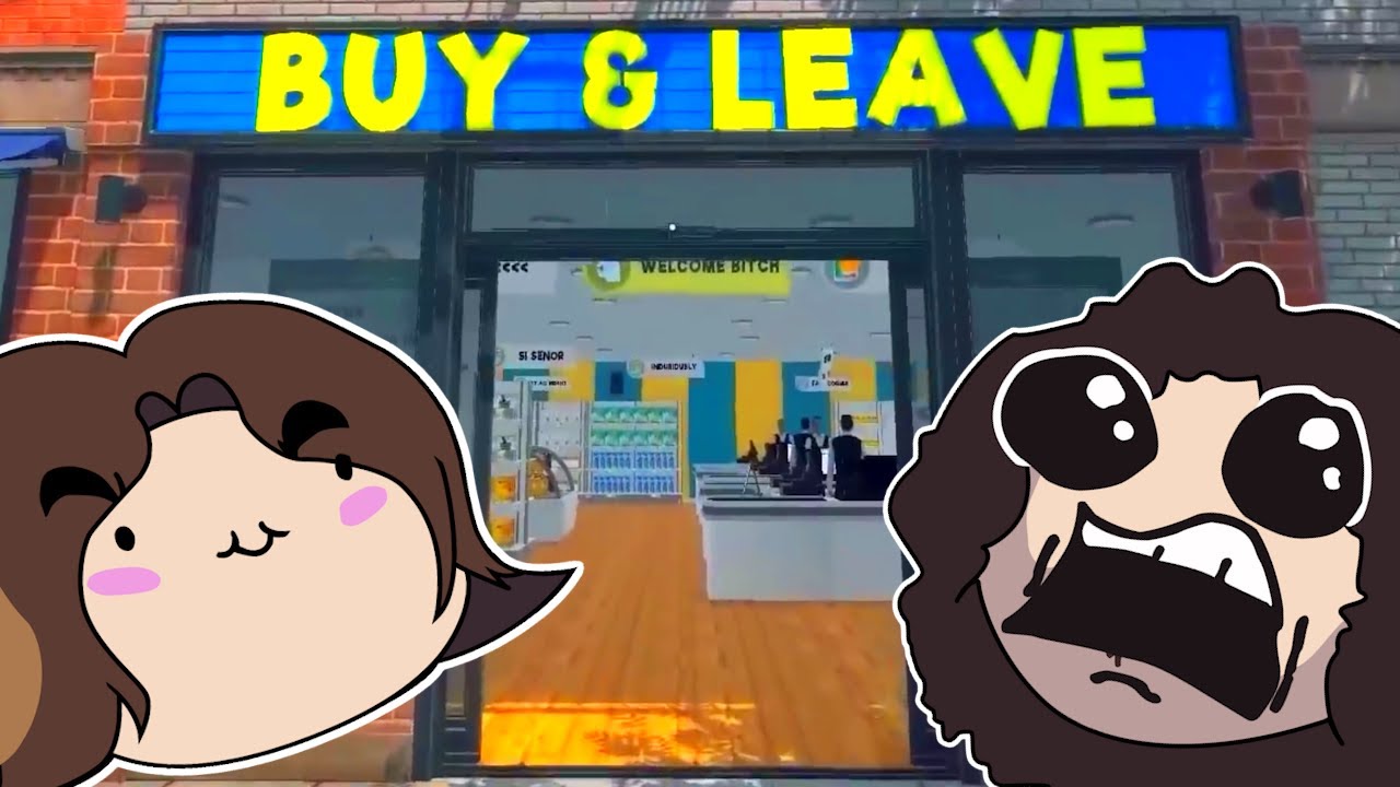 SUPERMARKET SIMULATOR: THE BUY & LEAVE SAGA - Game Grumps Compilation