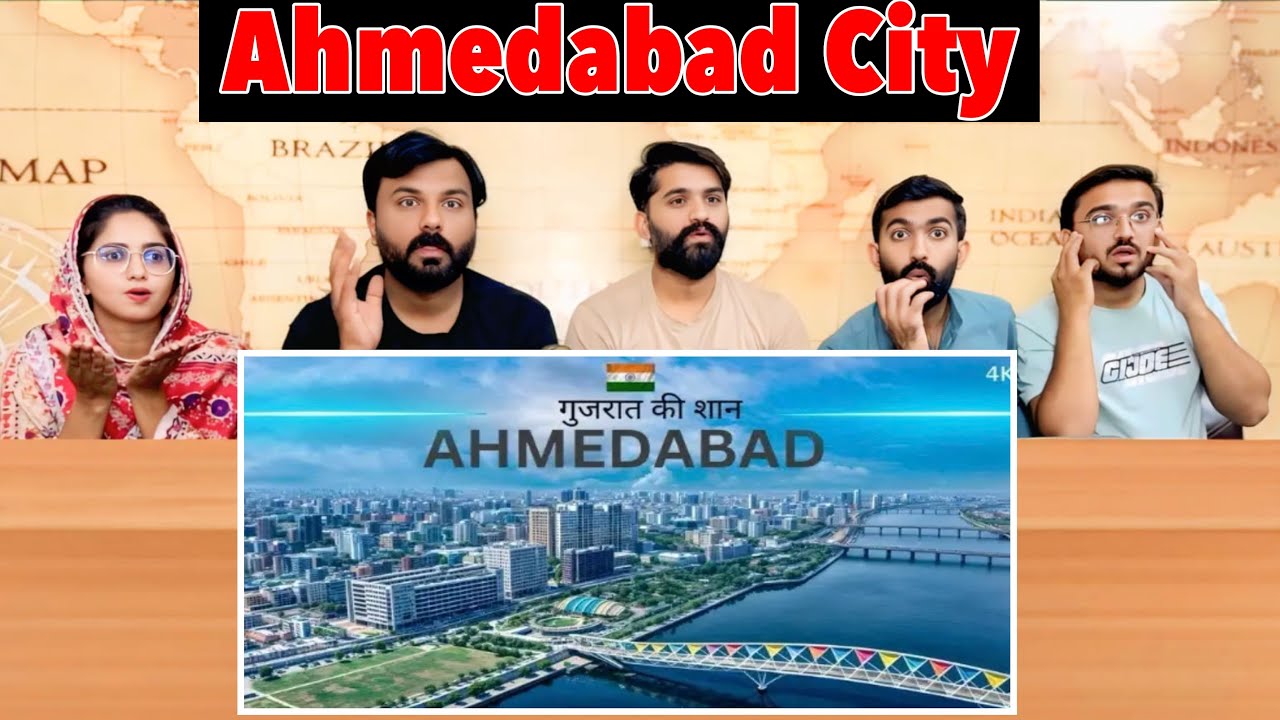 Ahmedabad City | Manchester Of India | Facts & View | The Most Developed City Of Gujarat 🇮🇳 | React