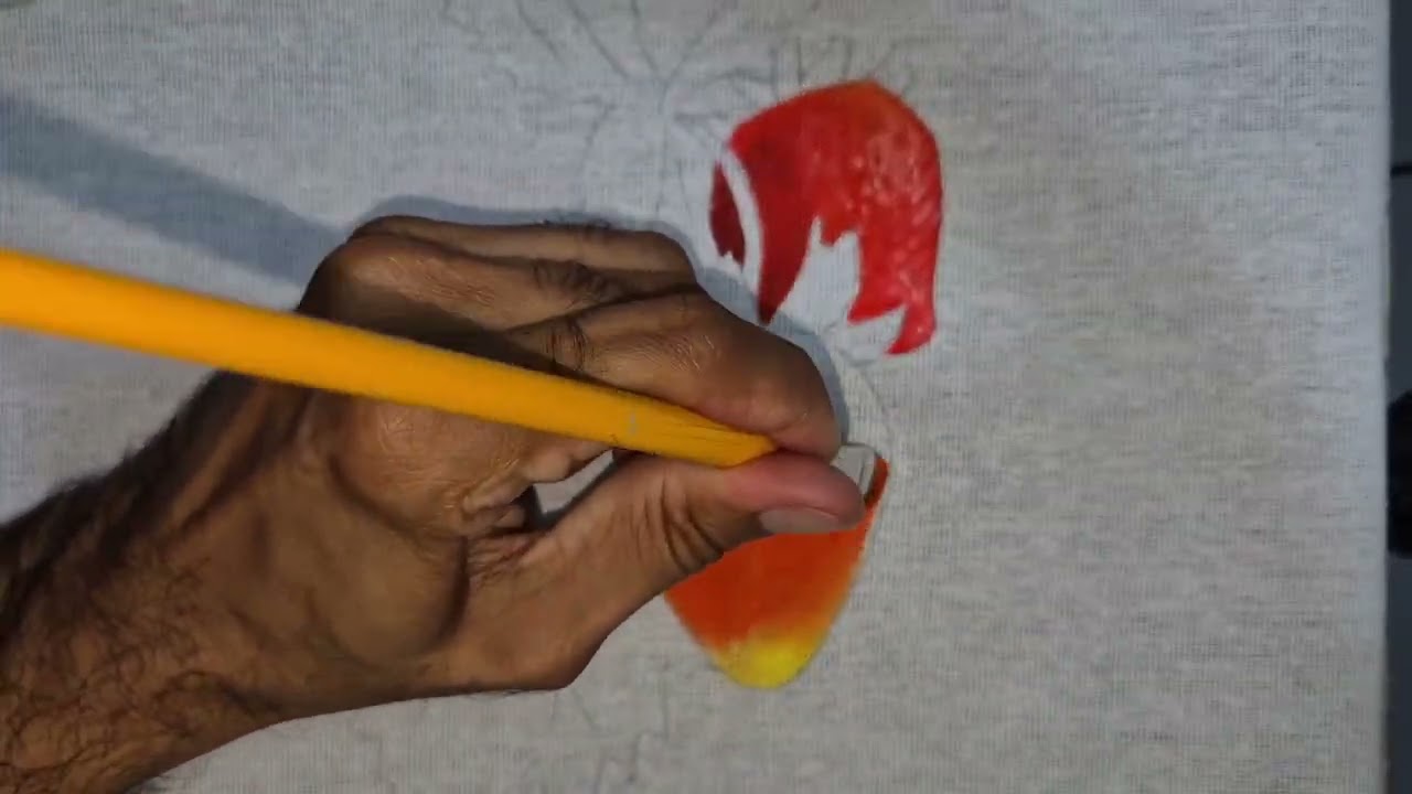 Pintando Morangos Realistas / Painting Realistic Strawberries