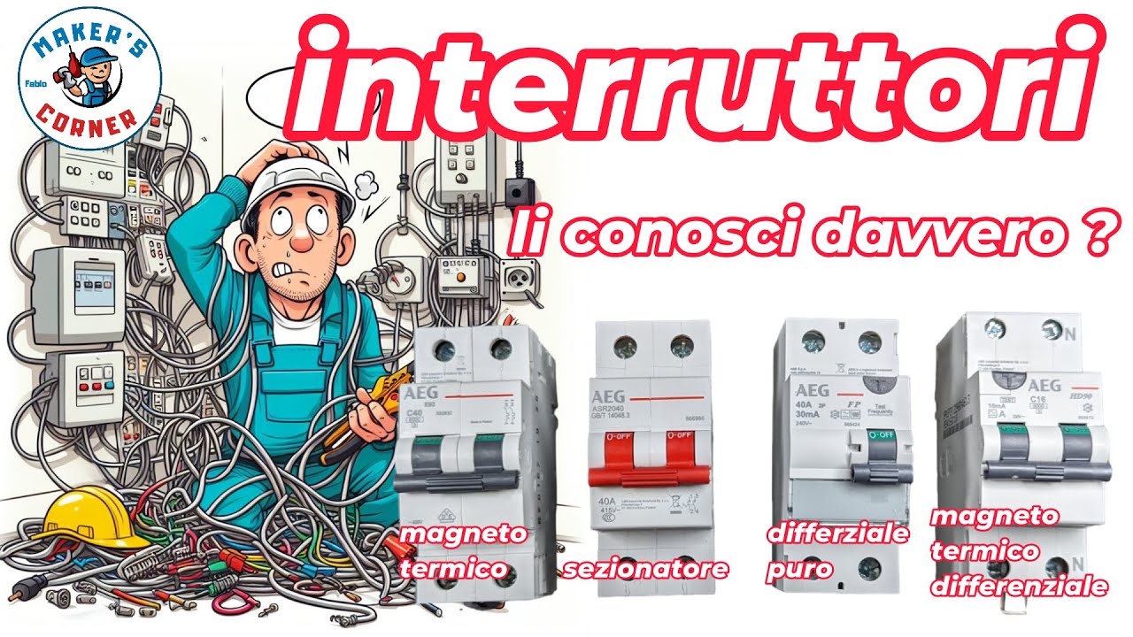 #1   Quadro elettrico ? quali sono gli interruttori ???? #Pubblicit&agrave;