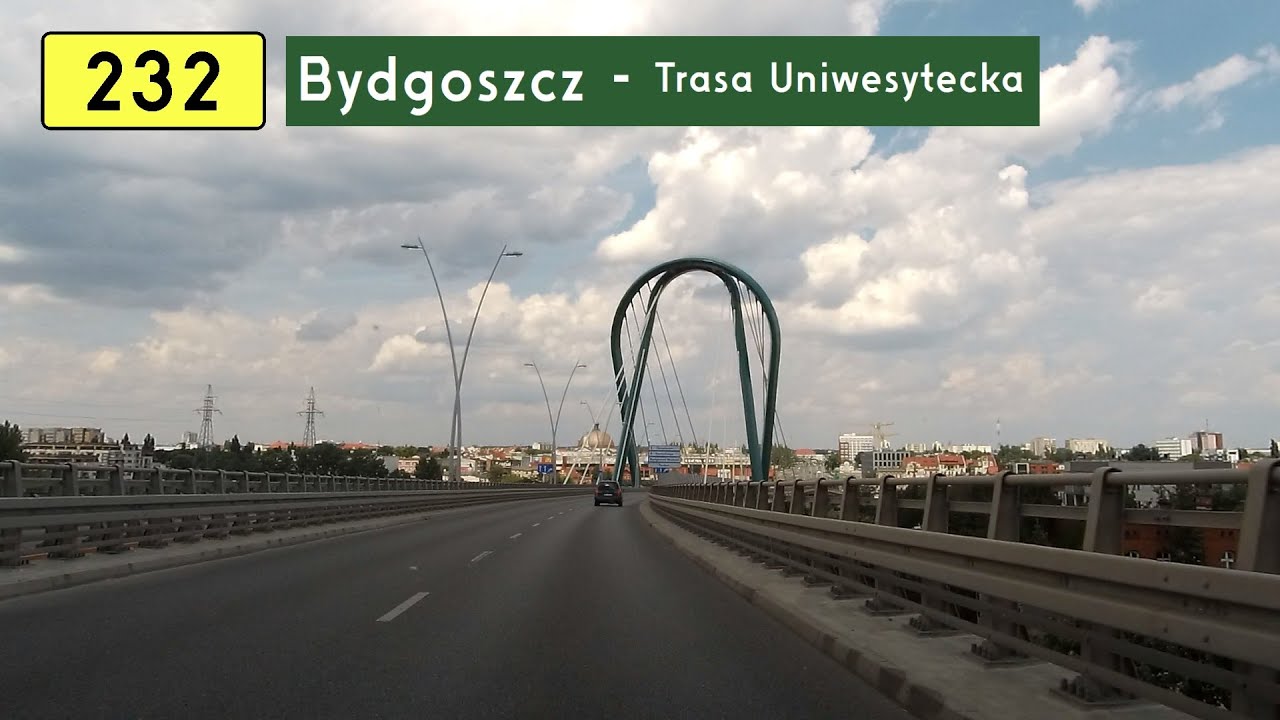Bydgoszcz: Trasa Uniwersytecka (DW232) (2020)
