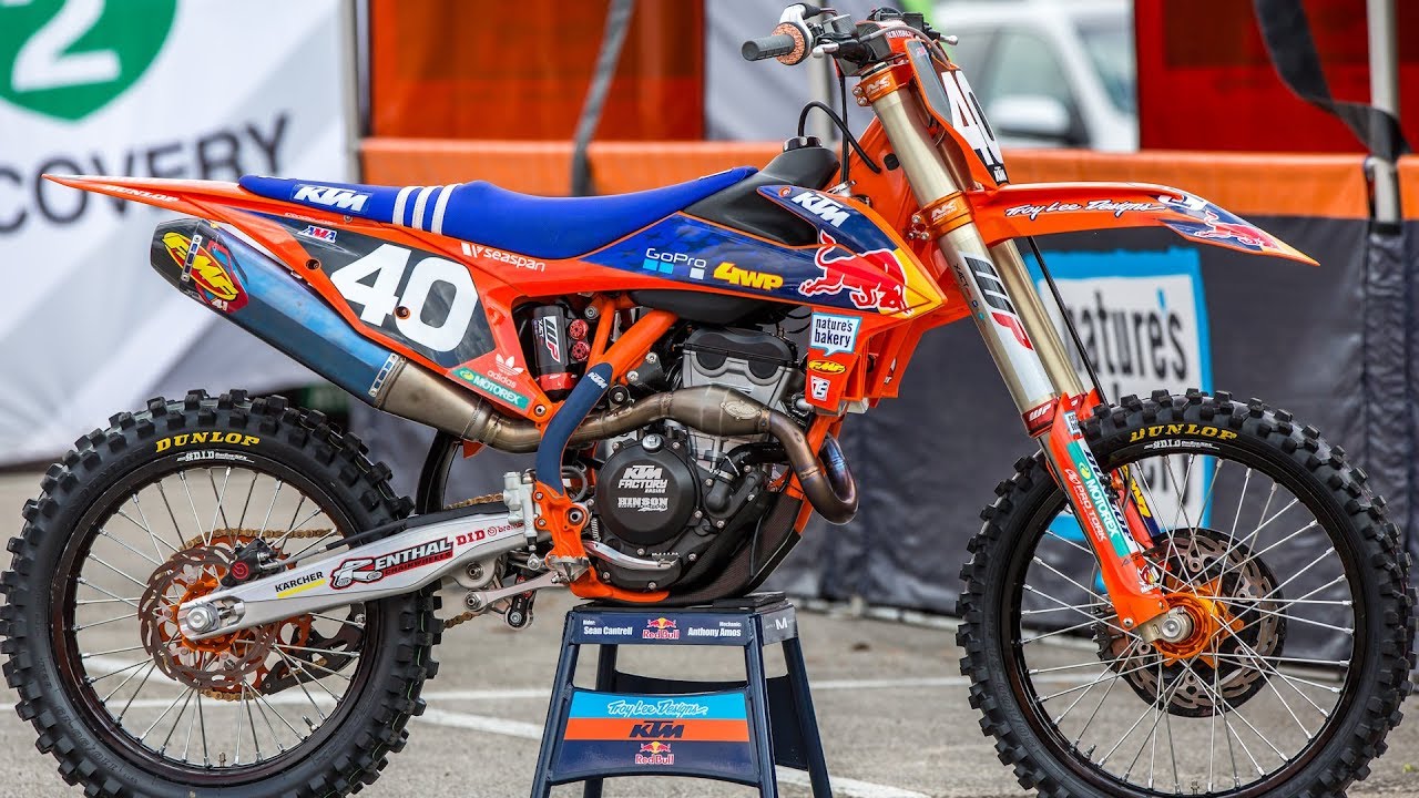 Внутри Factory TLD KTM 250SXF Шона Кантрелла — журнал Motocross Action