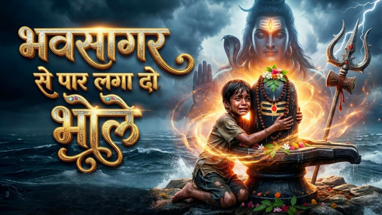 रो पड़ोगे यह भजन सुनकर 😭 | Bhav Sagar Se Paar Laga Do | Heart Touching Shiv Bhajan 