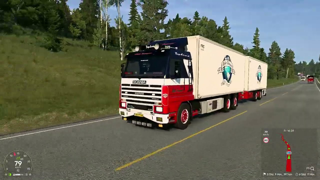 ETS2 1.58 Scania 3 Series Streamline Topline BDF Tandem Truck Pack