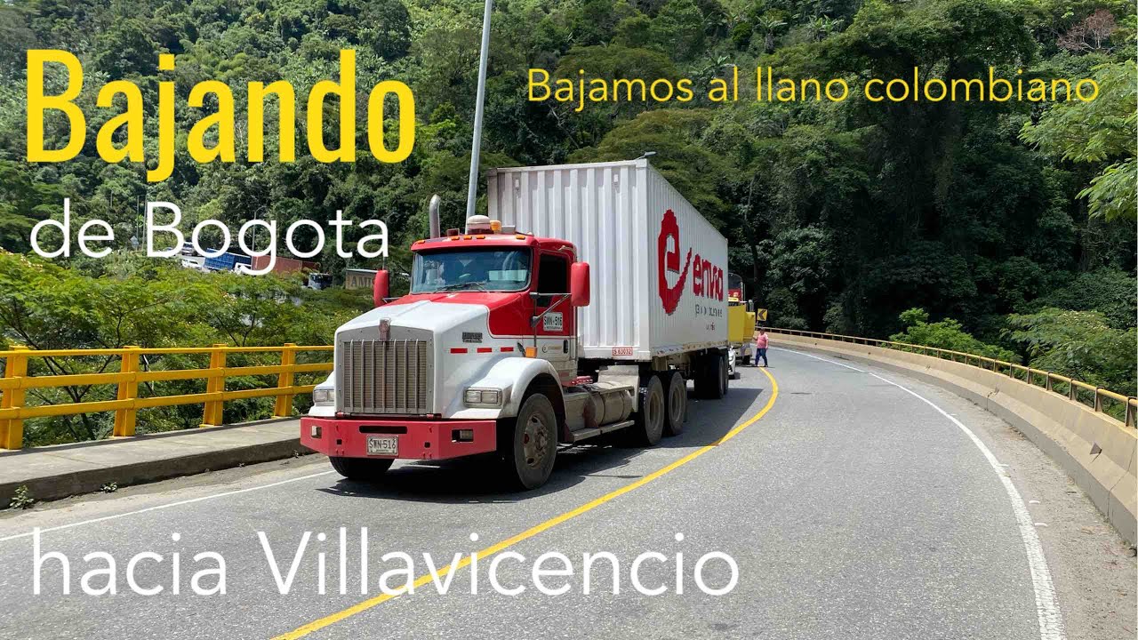 Hoy vamos hacia los llanos orientales !! Hace mucho no viajaba por esta ruta (Bogota-Villavicencio)