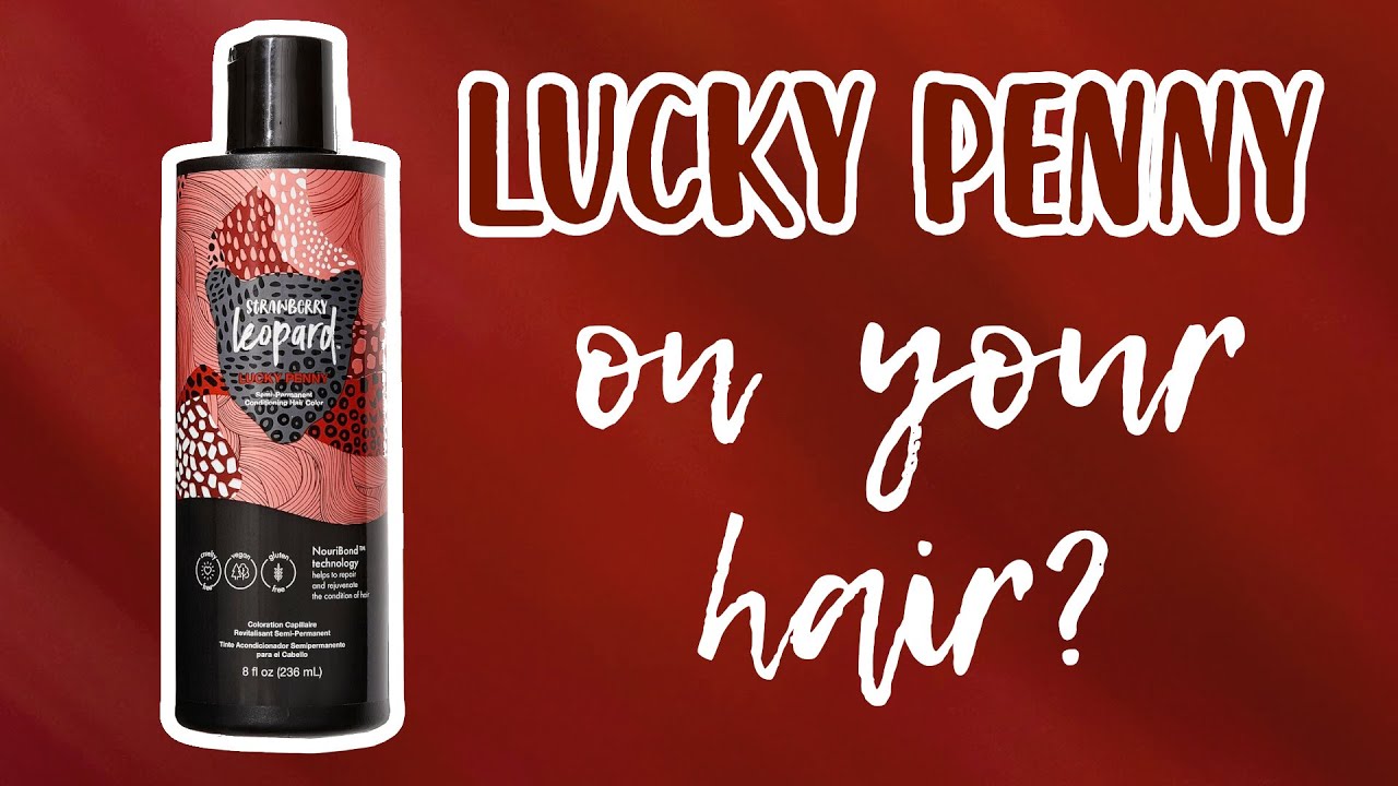 Клубничный леопард LUCKY PENNY | Образцы волос