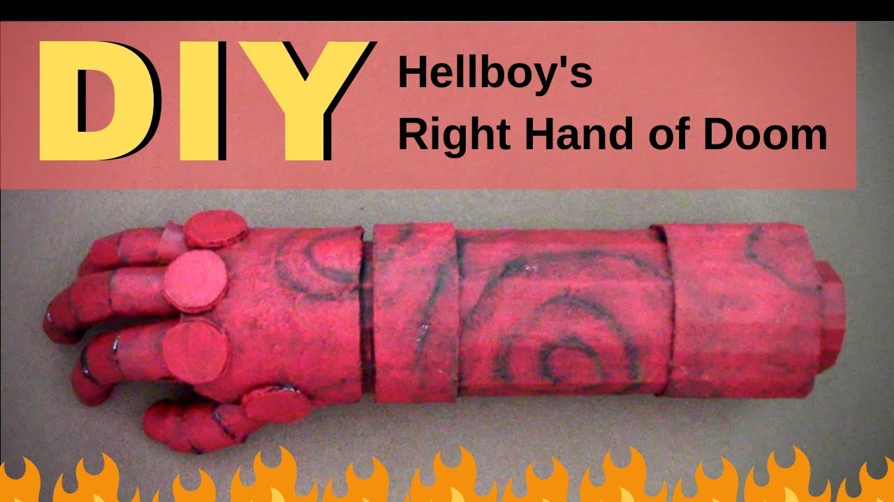 Hellboy’s Right Hand of Doom | Cardboard Cosplay DIY